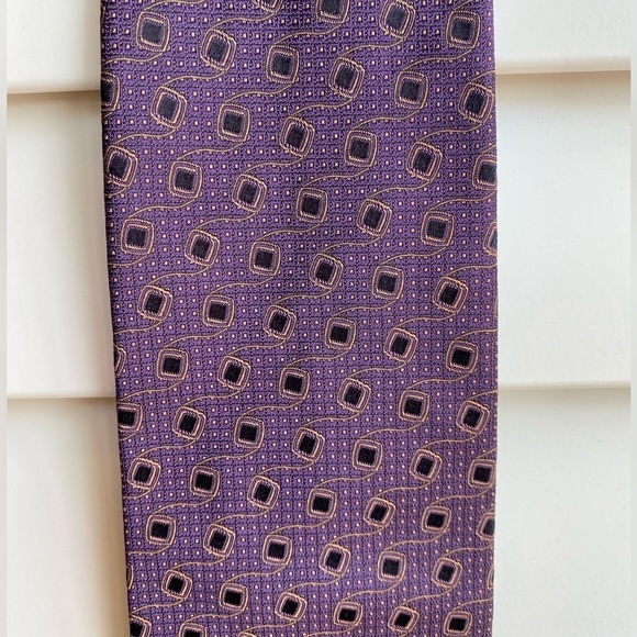 Purple and Black tie Joseph Abboud - Picture 1 of 6